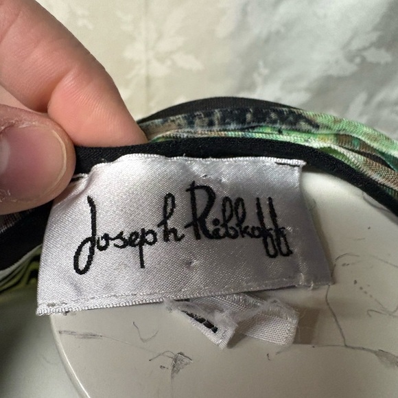 Joseph Ribkoff Multicolor Ruffled Cardigan - Picture 3 of 4